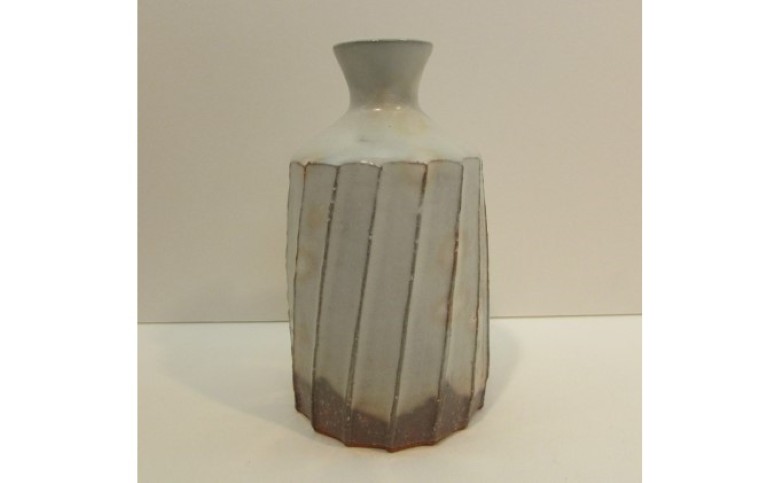 萩焼 萩しのぎ花入｜HG000489