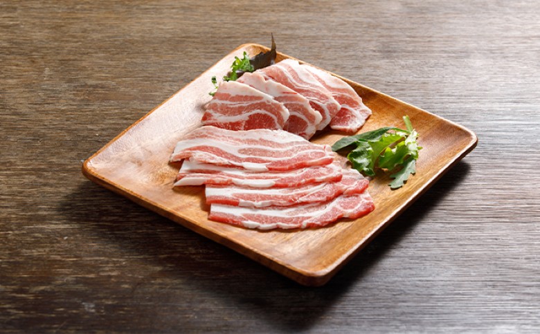 萩むつみ豚 焼肉・豚まんセット｜HG000573