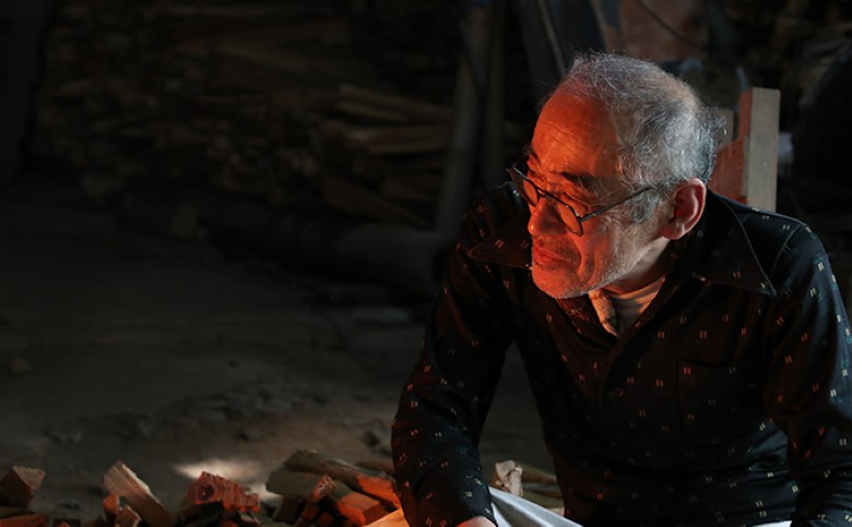 萩焼　8代佳炎作 萩手桶花入｜HG000609