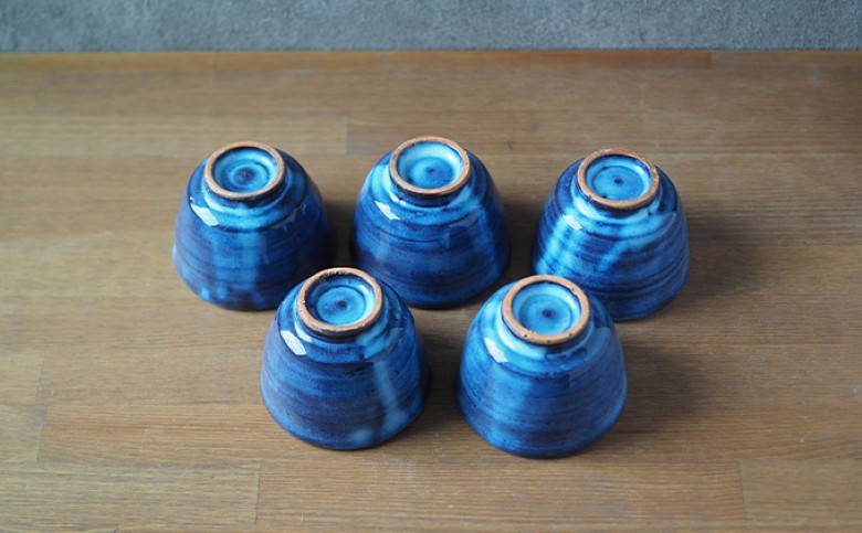 汲み出し揃（青萩釉）｜HG000652