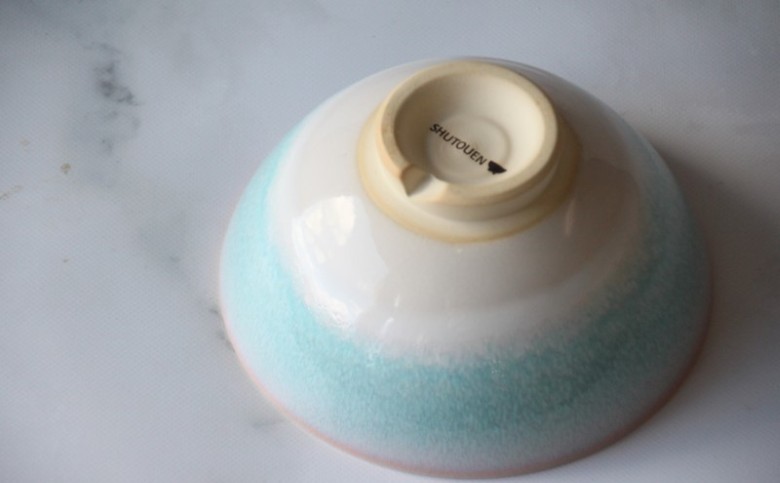 萩焼　ミント お茶碗 　1個｜HG000893