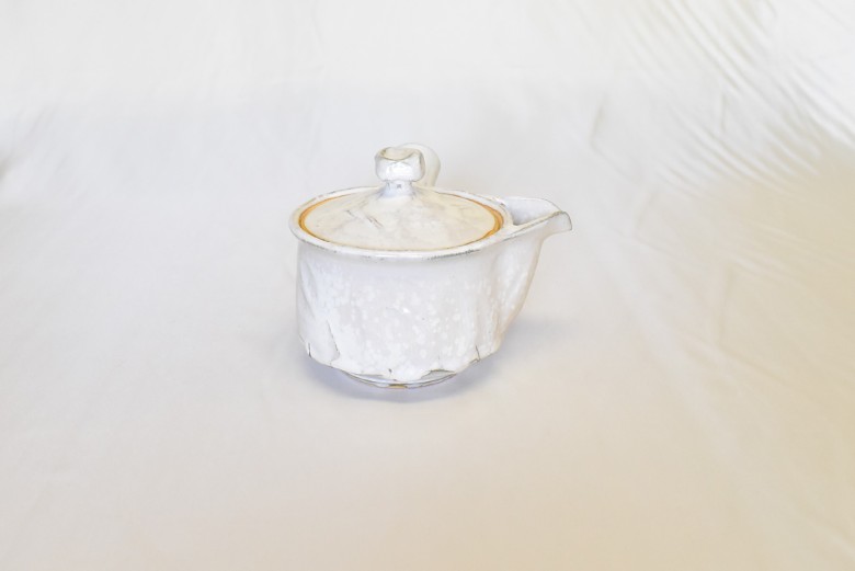 萩焼 白結晶番茶器｜HG000962
