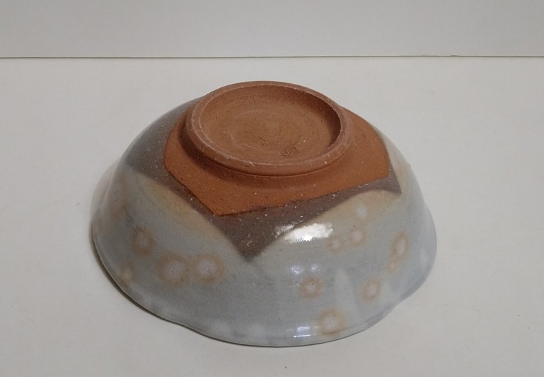 萩焼 鉢 木の葉 ソロ｜HG000989