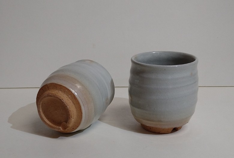 萩焼 湯呑 胴丸 ペア｜HG000998