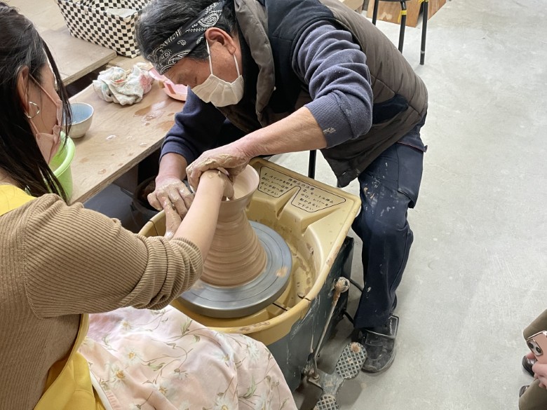 チケット 電動ロクロ 体験チケット 萩焼 伝統工芸 体験｜HG001018