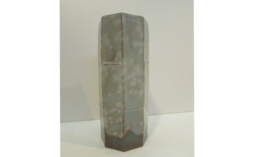 萩焼 萩面取 花入｜HG000490