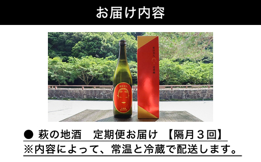 大人気・東洋美人壱番纏も含む！／萩の地酒定期便　隔月発送・3回コース｜HG0034-E