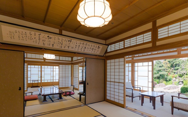 萩の宿 常茂恵　貴賓室「花王」1泊2食付ペア宿泊券｜HG000113