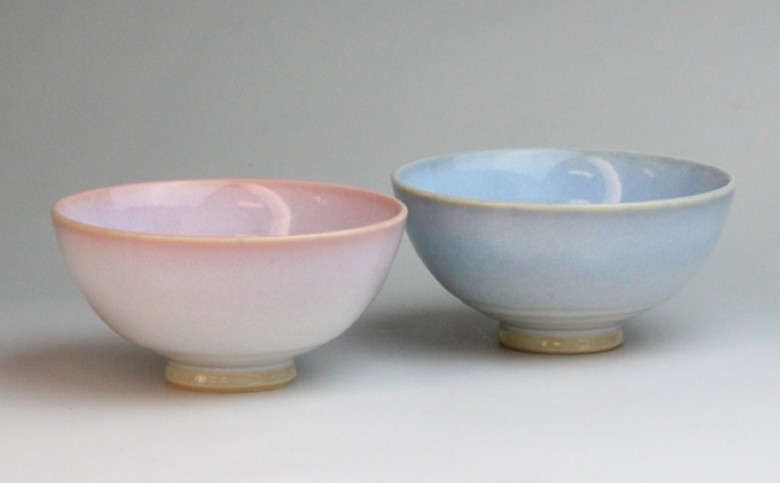 萩焼　つぼみお湯呑＆お茶碗セット｜HG000762