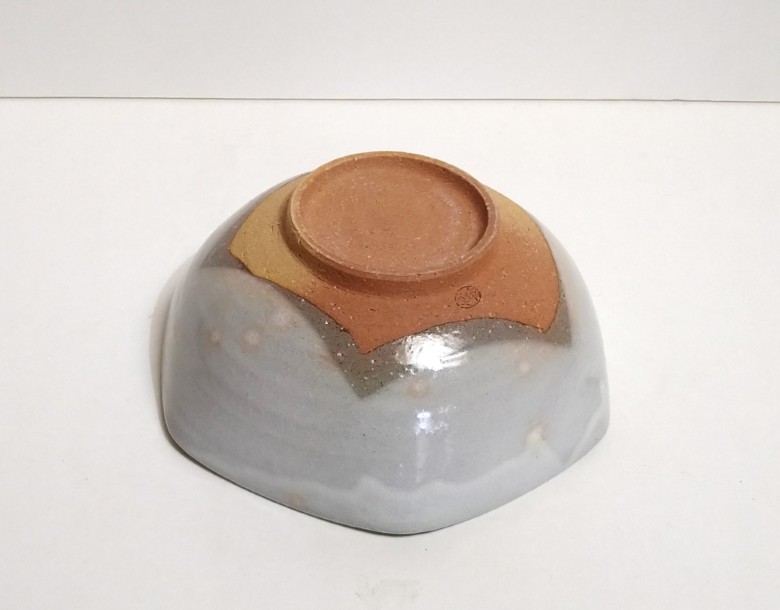 萩焼 鉢 六角 ソロ｜HG000990