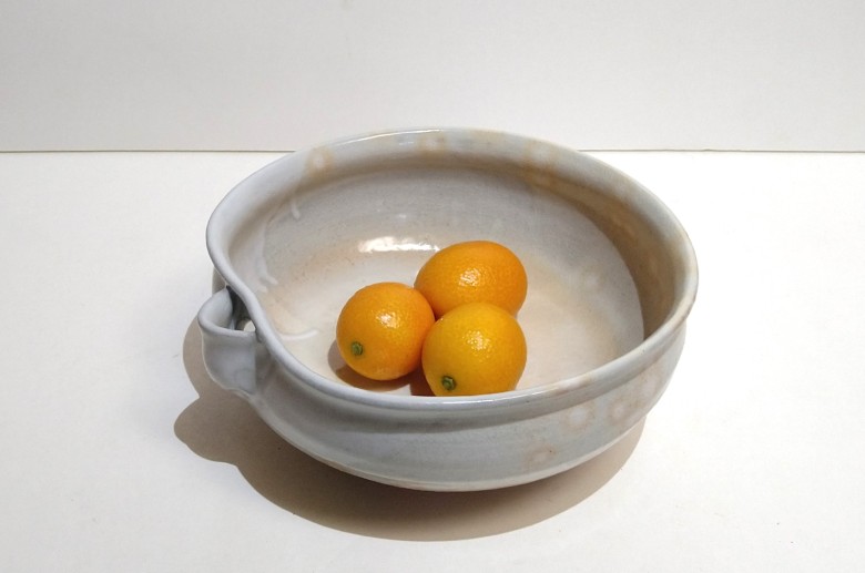 萩焼 鉢 片口 ソロ｜HG000991