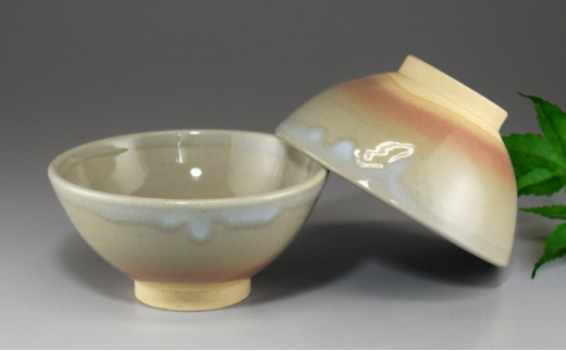 萩焼　ご飯茶碗　2客｜HG000306
