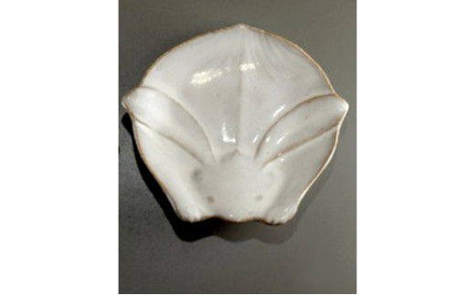 萩焼　うさぎ皿　1客｜HG000308