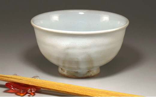 萩焼 ごはん茶碗 （白）｜HG000311