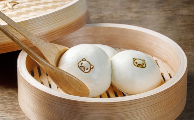 豚まん セット 萩むつみ豚 4個入り 2箱｜HG000558