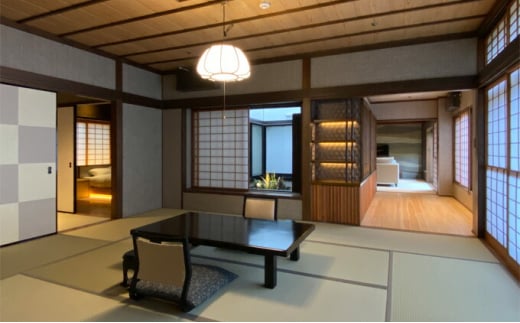 萩の宿 常茂恵 特別和洋室 1泊2食付 2名様 ご利用券 旅行 チケット｜HG000830