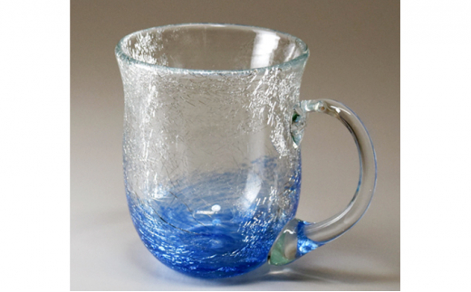 耐熱内貫入マグカップ ブルー｜HG007055