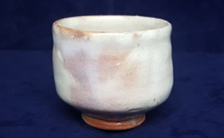 萩焼 8代佳炎作　見島　ぐい呑｜HG000003