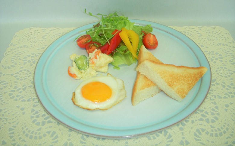 萩焼 スカイブループレート皿｜HG000096