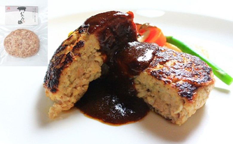 萩むつみ豚 ハンバーグ　180g×5個｜HG000195