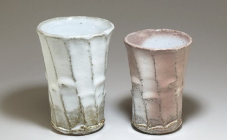 萩焼　窯変フリーカップ・ペア｜HG000343