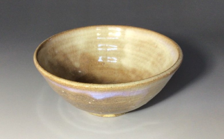 萩焼 ご飯 茶碗　知明作｜HG000454