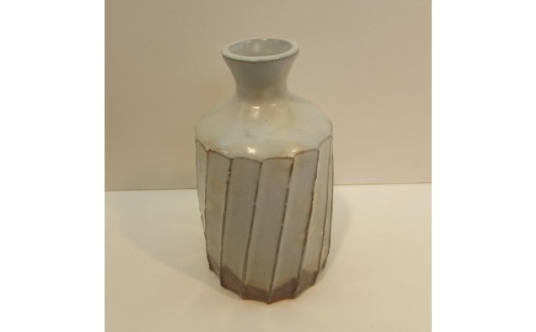 萩焼 萩しのぎ花入｜HG000489