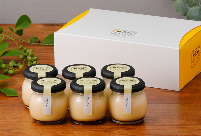 萩なめらかぷりんセット（6個入）｜HG000645