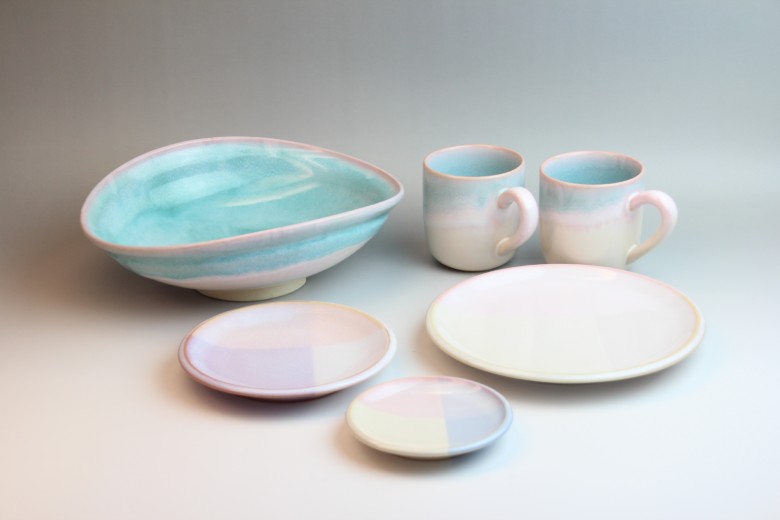 萩焼　テーブルセット（S）｜HG000760