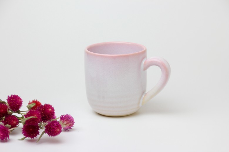 萩焼 マグカップ つぼみ桜｜HG000895