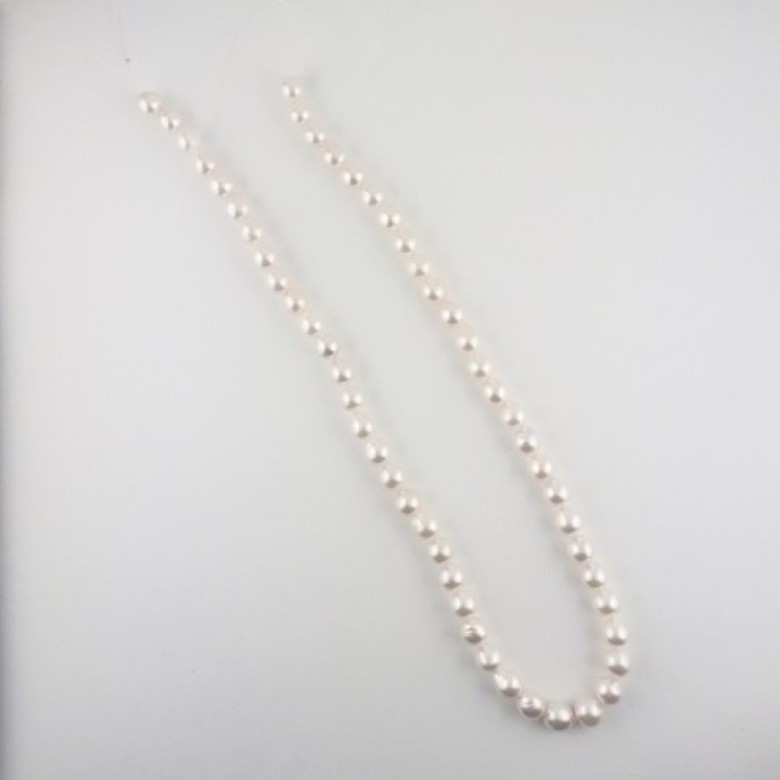 【ANA限定】真珠 ネックレス Euripides パール 7.0-7.5mm アコヤ真珠 和玉バロックネックレス アクセサリー 宝飾品｜HG000943