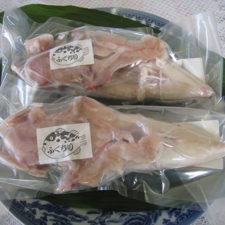 ふぐ ふぐみがき 鍋 唐揚用 真ふぐ 約600g×2尾分 魚｜HG001047