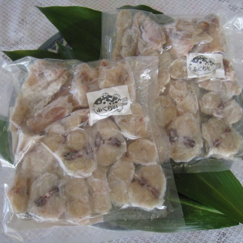 ふぐ ぶつ切 鍋 唐揚用 真ふぐ 約600g×2尾分 魚｜HG001048