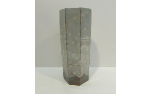 萩焼 萩面取 花入｜HG000490