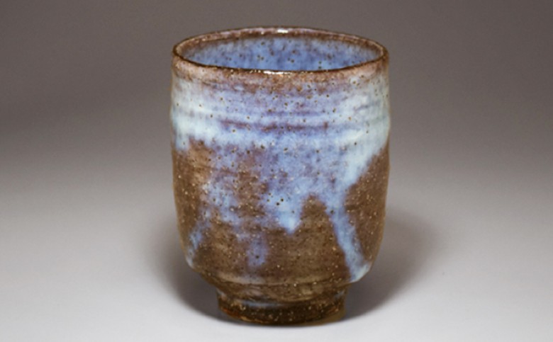 萩焼　萩 湯呑　吉賀將夫作｜HG000477