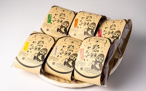 勝軍地蔵尊　鶏卵せんべい　だらけシリーズ6種セット