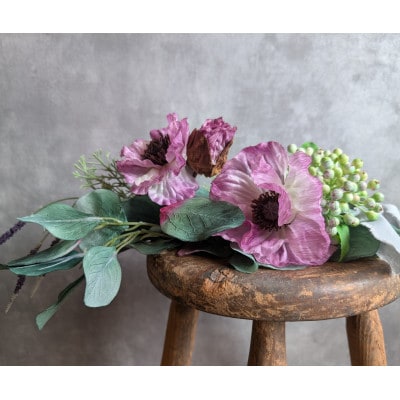 アーティフィシャルフラワーのオリジナルスワッグ(約50～55センチ)　エース造花ポップセンター