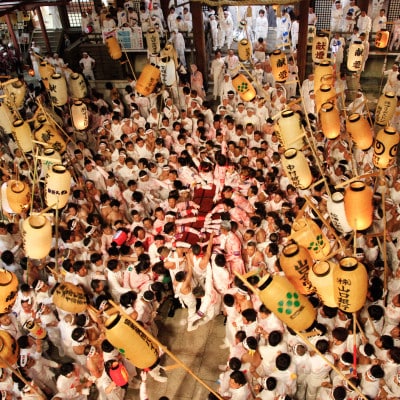 防府天満宮御神幸祭(裸坊祭)≪特別観覧エリアで見学・宿泊付き≫ ～勇壮なお祭りを体感!～