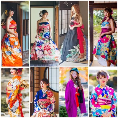 防府きもの体験しをり クーポン10,000円分