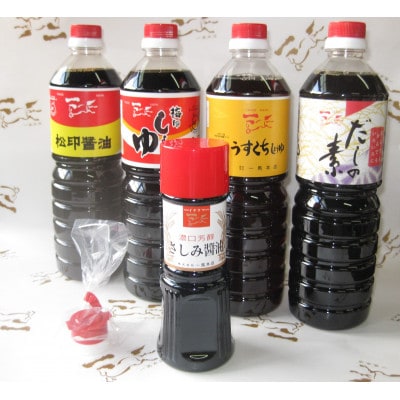 一馬本店　醤油セット