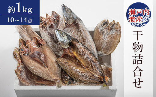 干物詰め合わせ　10～14点　約1kg【配送不可地域：離島】