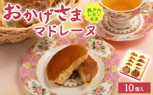 おかげさま(マドレーヌ)(10個入り)【配送不可地域：離島】