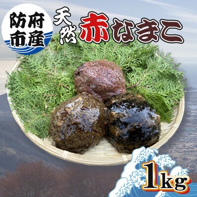 防府市産天然赤なまこ1kg【配送不可地域：離島】