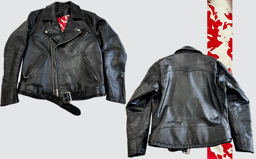 （サイズ40）山口県岩国市産　高森和牛「沼本セレクション」極上のライダースジャケット【WAGYU　JAPAN株式会社】 サイズ40