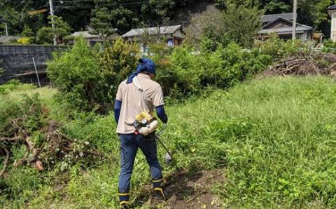 草刈り（50平方メートルまで）便利屋アイン岩国本店　※お申込み前にご連絡ください