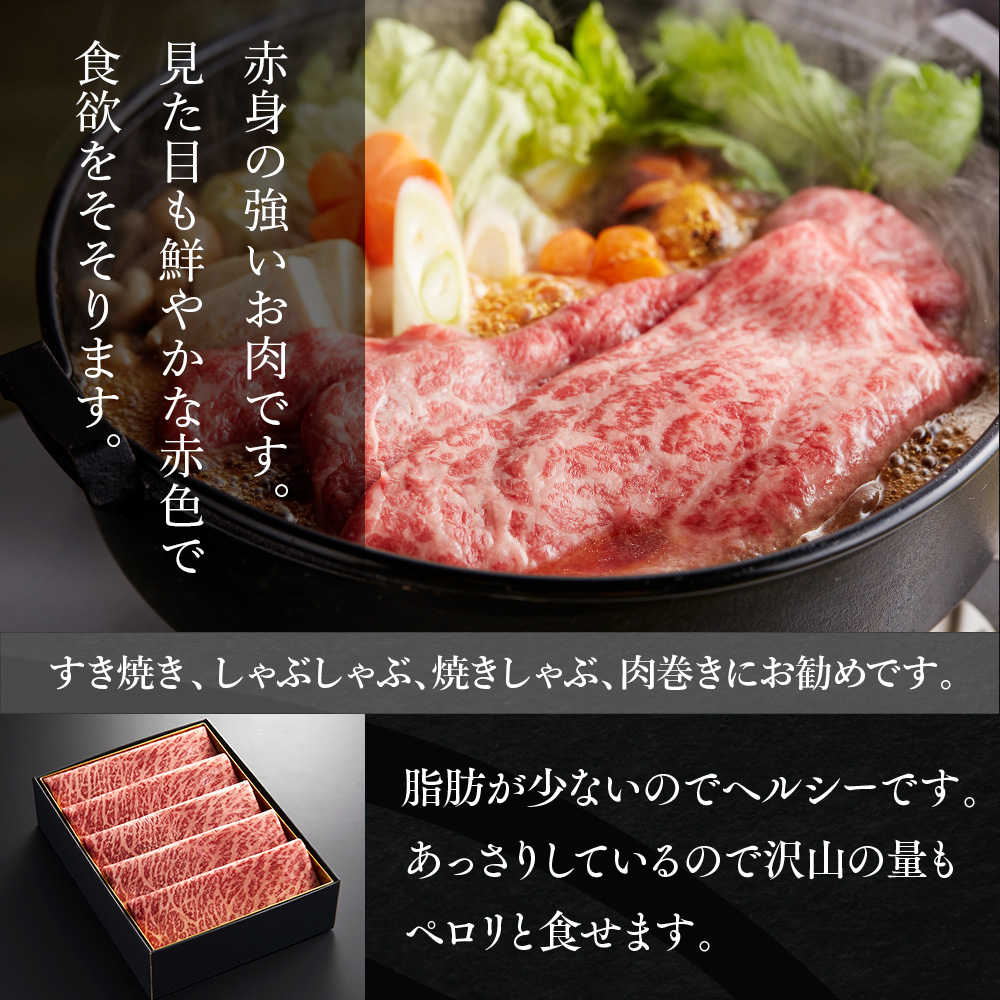 YF02 【共通返礼品】やまぐち和牛燦（きらめき）ももスライス（500g）