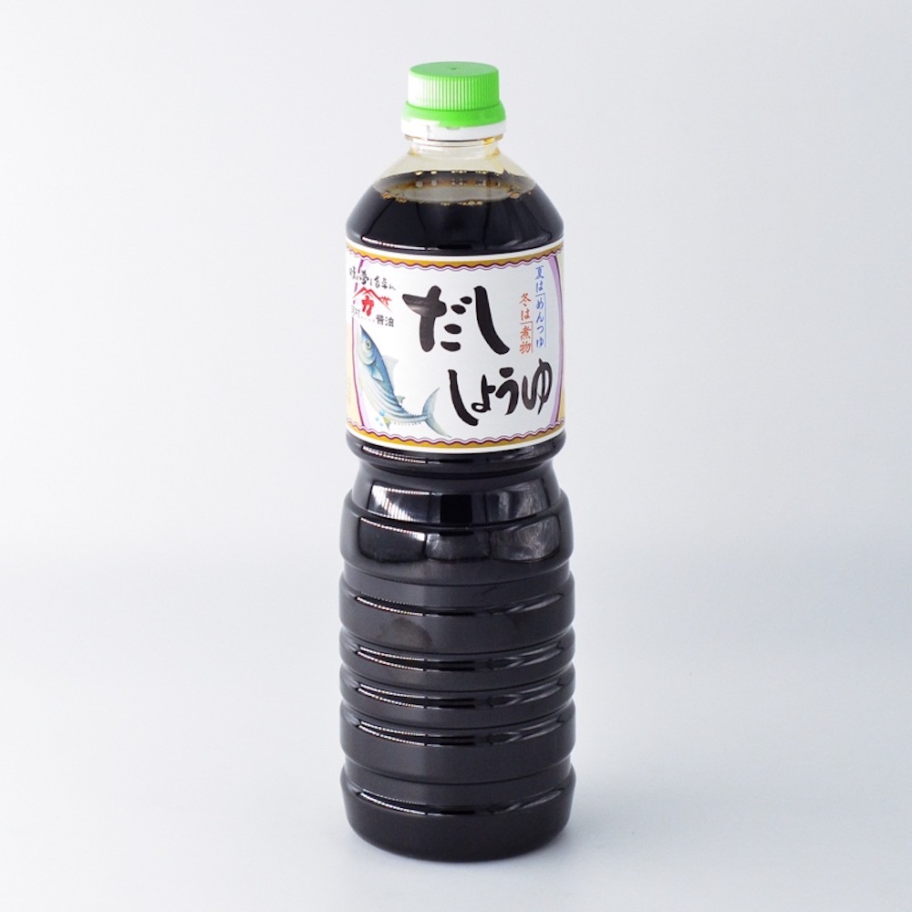 K004 だし醤油1リットル3本セット 河村醬油 光ヤマカ