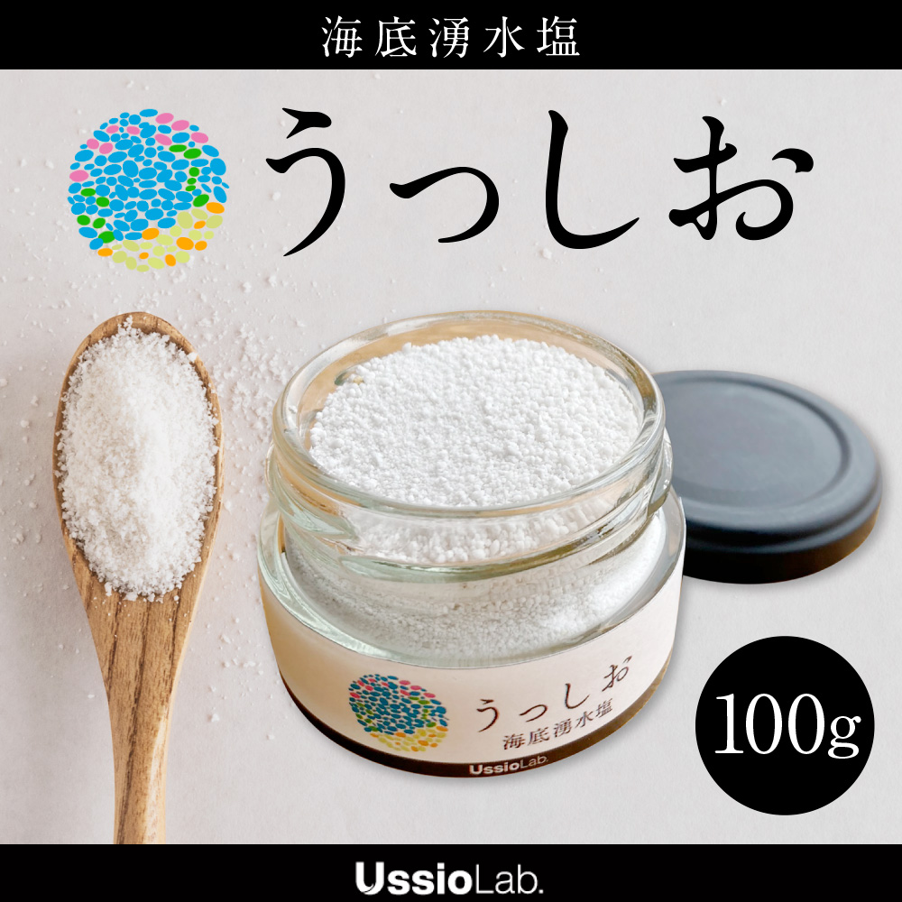 海底湧水塩うっしお 100g　 YE01
