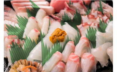 【定期便】 刺身 新鮮 盛り合わせ 仙崎発旬のお刺身盛合せ2-3人前 3D冷凍 長門市 毎月発送 全12回(190001)