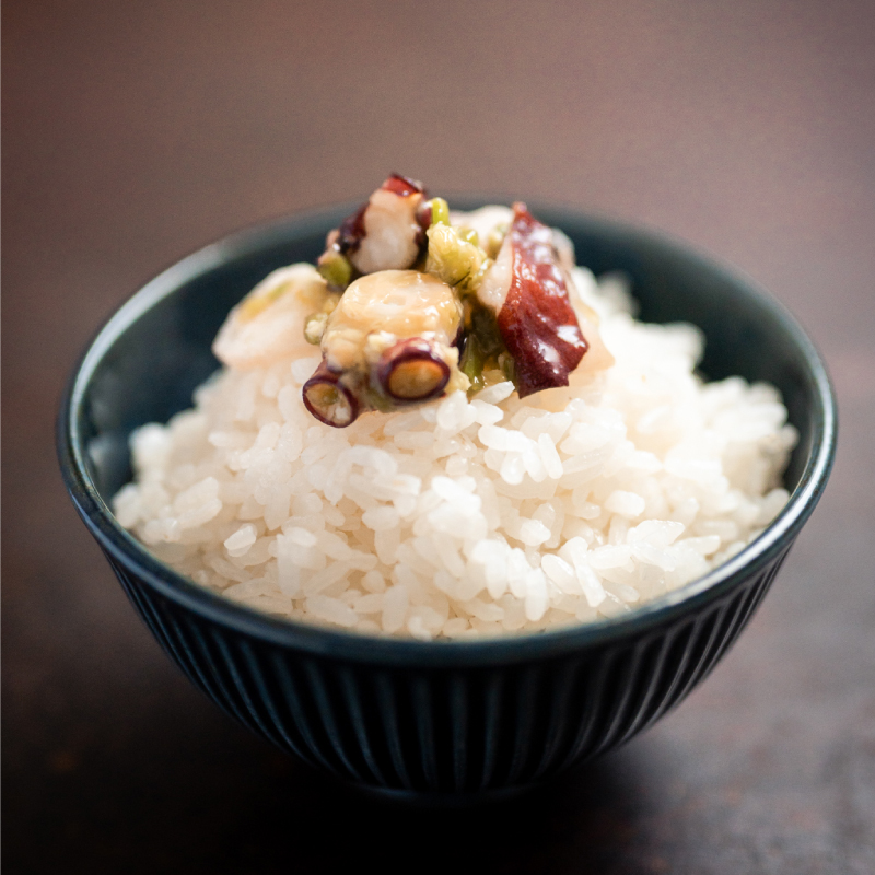  たこ 山口県産 たこわさび 75g×4パック【タコワサ わさび 魚介 魚介類 冷凍 小分け おかず お茶漬け おつまみ ご飯のお供 国産わさび 漁師手作り 山口県 長門市】(10168)